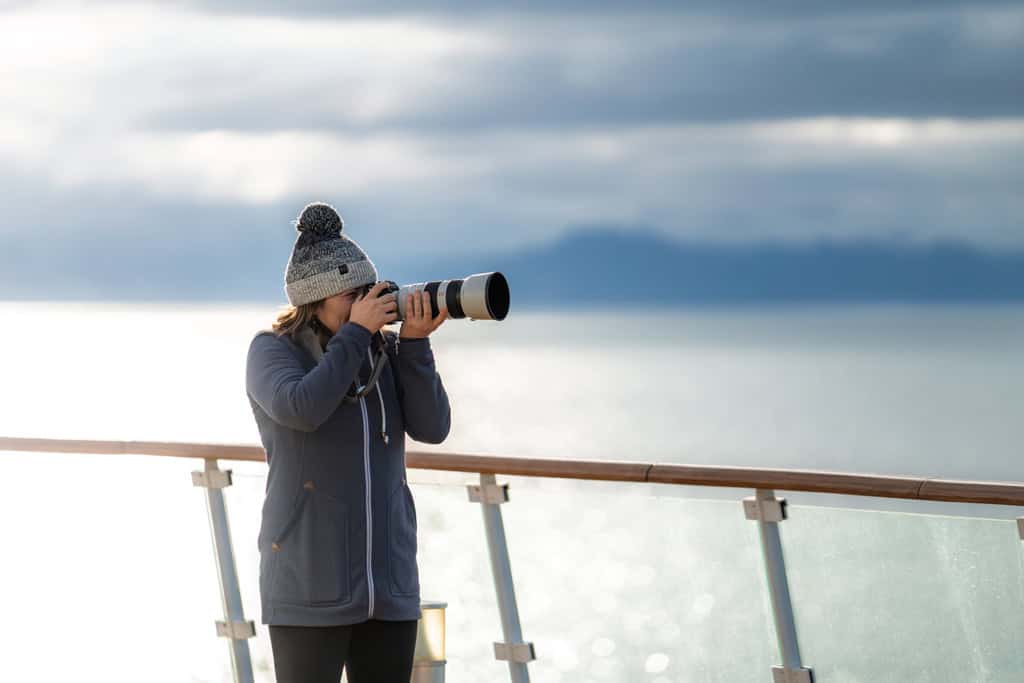 Alesha Taking Photos Longyearbyen