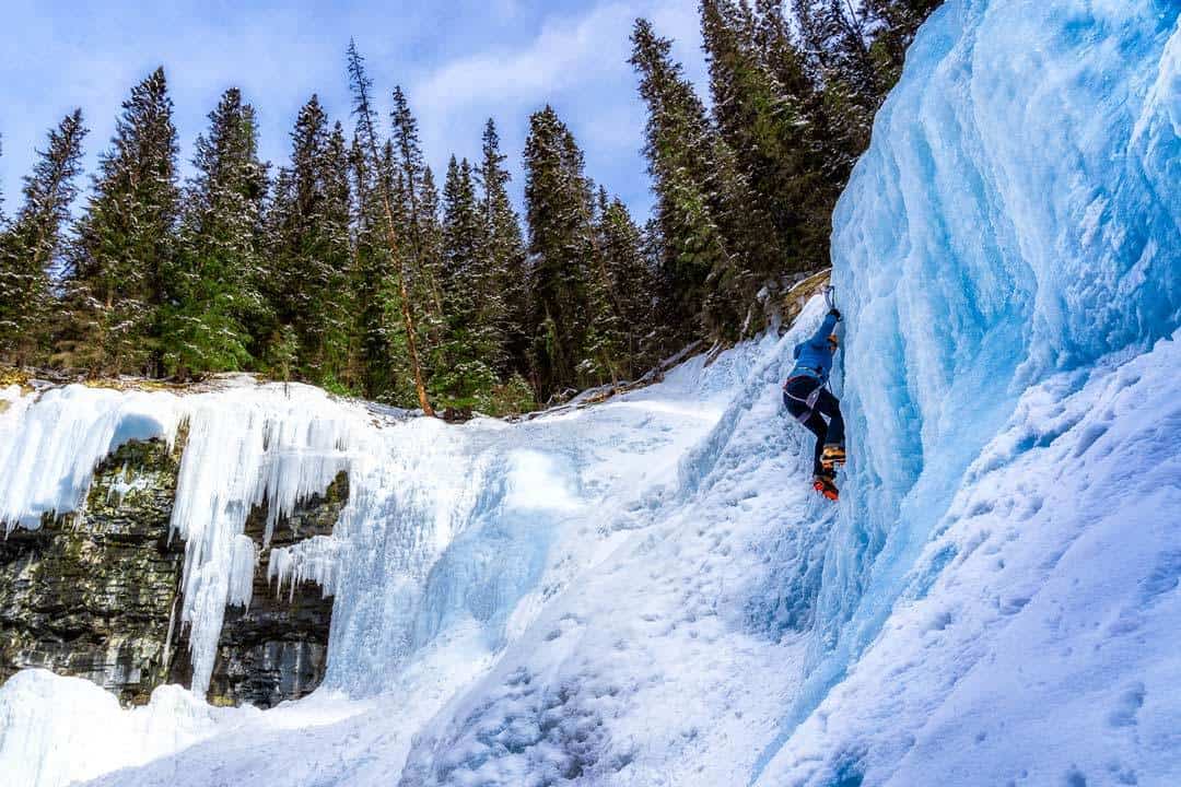 Ice Climbing Banff