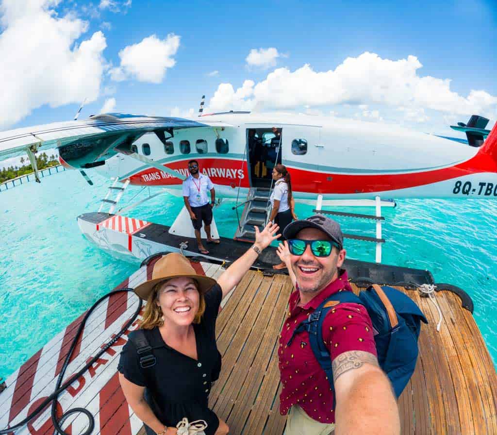 Us With Seaplane
